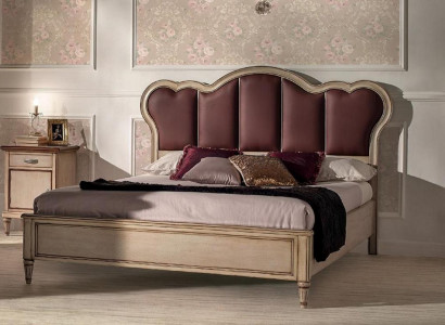 Double bed bedroom hotel marriage luxury bed 2x bedside table 3-piece set beds new