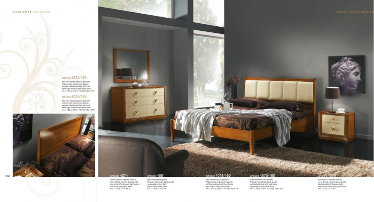 Luxury 3-Piece Set Bedroom Bed Nightstand Double Wooden Bed Frame New