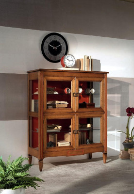 Living room sideboard glass cabinet showcase dining room sideboard wooden cabinets furniture