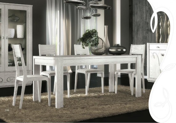 Dining room dining table chair sideboard display cabinet dining set table tables wood set 7-piece.