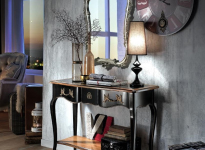 Console table dresser with mirror luxury class furniture set style modern two-piece new