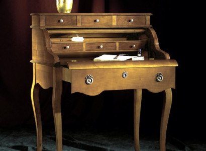 Baroque Desk Office Table Noble Wooden Tables Rococo Antique Style Furniture Italy