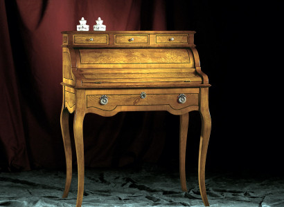 Tables Desk Office Table Noble Wood Baroque Rococo Antique Style Furniture Luxury