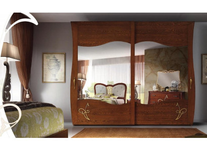 Wardrobe Closet Mirror Wood Furniture Cabinets Wardrobe Wood Italy New