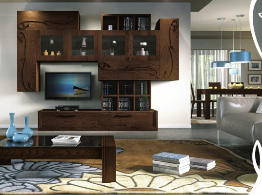 Living room wall unit TV wall extension wall living room furniture RTV wall units cabinet shelf