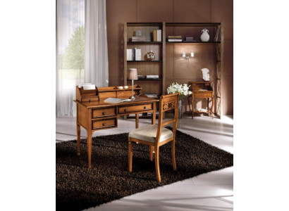 Wooden table chair tables 2-piece real wood office desk armchair table