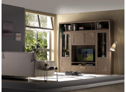 Wall unit cabinet display case wood living room furniture TV cabinets design display cabinets