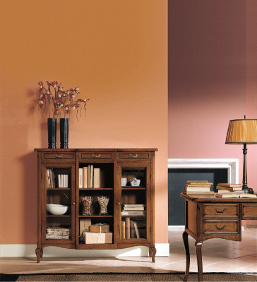 Bookshelf Sideboard Classic Furniture Shelves Wood Living Room Display Cabinet Wardrobe