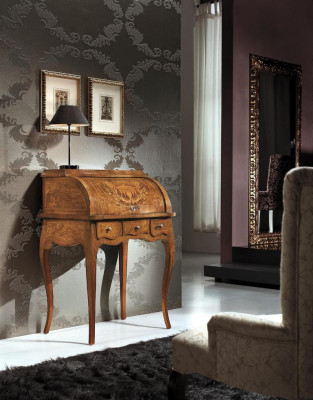 Design desk luxury office furniture table Italian tables secretary wood new