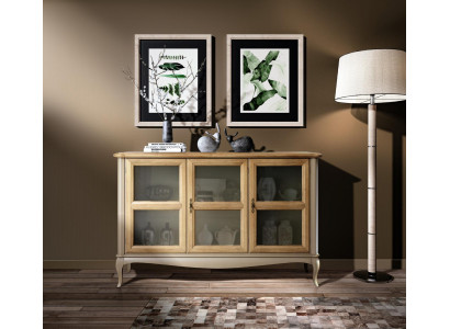 Dresser Sideboard Shelf Cabinet Shelving Solid Wood Furniture from Italy Cabinets