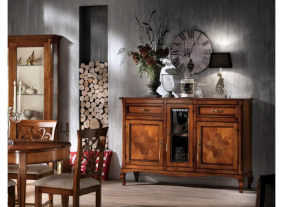 Dresser Sideboard Shelf Cabinet Shelves Solid Wood Furniture from Italy Cabinets