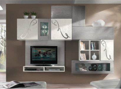 RTV living room wall display cabinet sideboard cupboard wall modern TV wood suite set furniture