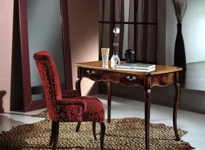 Table, wooden table, chair, tables set of 3, real wood, office, desk, armchair