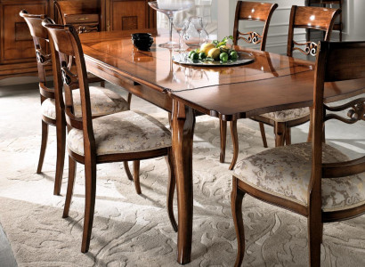 Table wooden table baroque rococo dining room royal dining table classic tables
