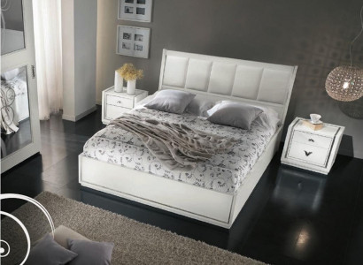 3-piece suite bedroom bed nightstand group double beds luxury beds