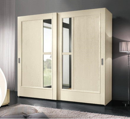 Cabinets Clothes Wardrobe Closet Luxury Sliding Doors Design Wood Modern