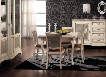 Furniture Set Group Table + 4 Chair Set 5-piece Dining Table Set Dining Room