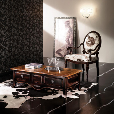 Classic coffee table table living room tables baroque wood coffee tables solid