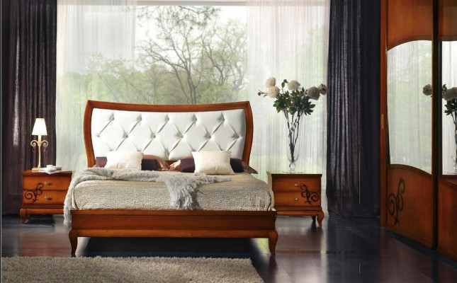 Luxury Set 3-piece Bedroom Bed Nightstand Ensemble Group Beds Double Hotel