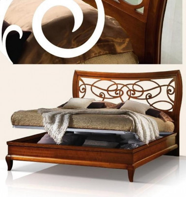 Bed Luxury Bedroom Double Bed Wood Upholstered Beds Double Bed Frame Modern