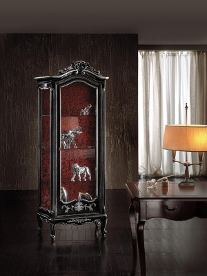 Display cabinet showcase living room cabinets sideboard Italian furniture wood