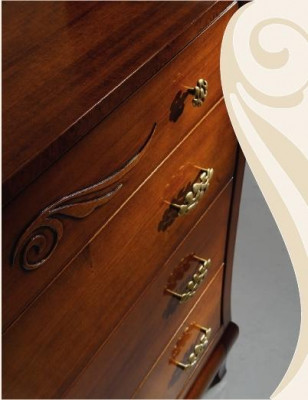 Design dresser cabinet luxury wood chests cabinet shelf console furniture sideboard
