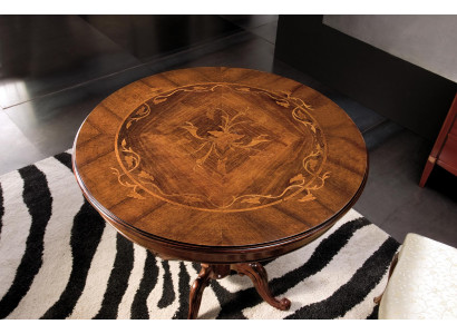 Dining room tables round furniture dining table luxury round table solid wood Italy new