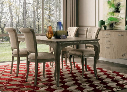 Furniture Setting Group Table + 4x Chair Set 5-piece Dining Table Suite Dining Room