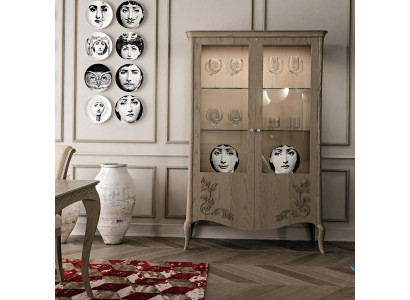 Living room sideboard glass cabinet display case dining room sideboard wood cabinets furniture