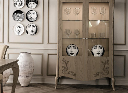 Living room sideboard glass cabinet display case dining room sideboard wood cabinets furniture