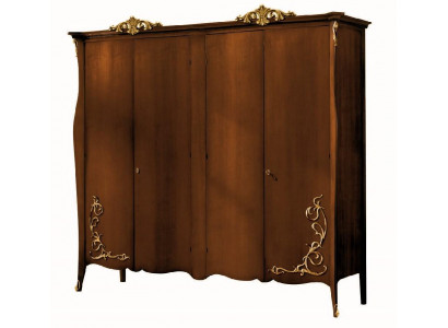Wardrobe Cabinet Wooden Cabinet Bedroom Solid Furniture Italian Solid Wood
