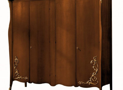 Wardrobe Cabinet Wooden Cabinet Bedroom Solid Furniture Italian Solid Wood