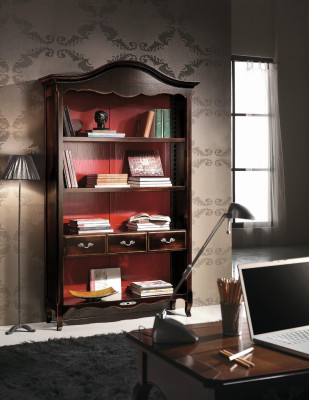 Bookshelf Display Cabinet Glass Cabinet Classical Cabinet Bookcase Wood New