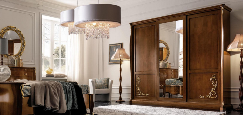 Bedroom Wardrobe Wooden Furniture Baroque New Classical Wardrobe Wardrobes