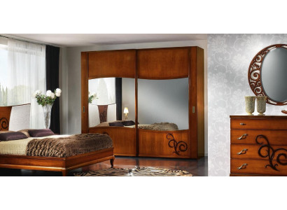 Wardrobe closet with sliding doors closet modern bedroom