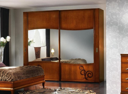 Wardrobe closet with sliding doors closet modern bedroom