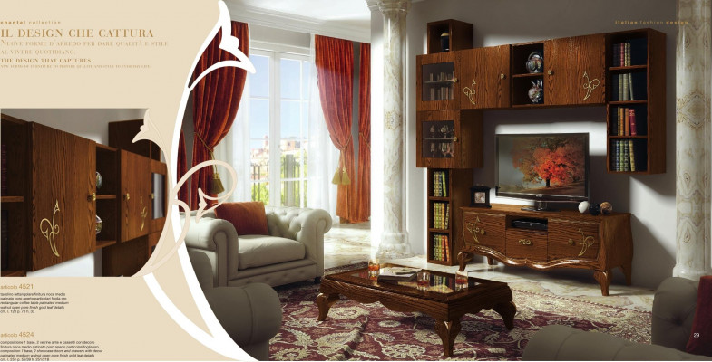 Classic group rtv set living room display cabinet tv modern wood furniture cabinet style