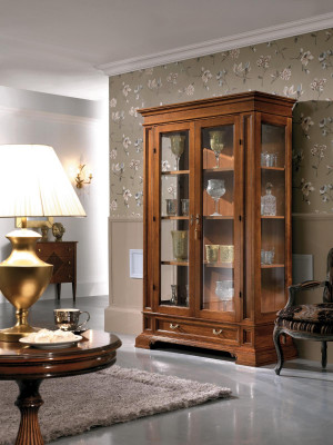 Living room sideboard glass cabinet display case dining room sideboard wooden cabinets furniture