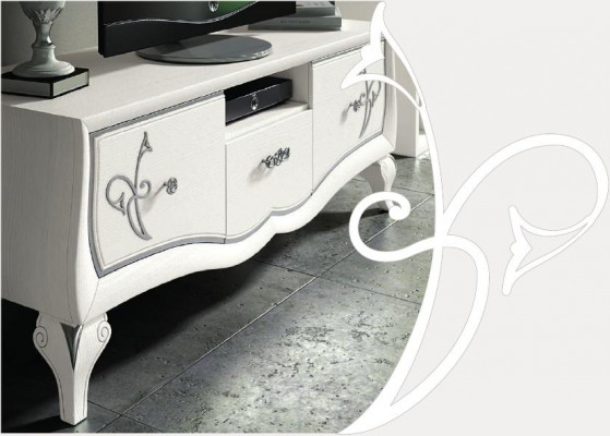 Luxury lowboard rtv cabinet sideboard cabinet tv wood modern dresser design new