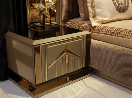 Bedroom nightstand cabinet furniture Italy side table cabinets