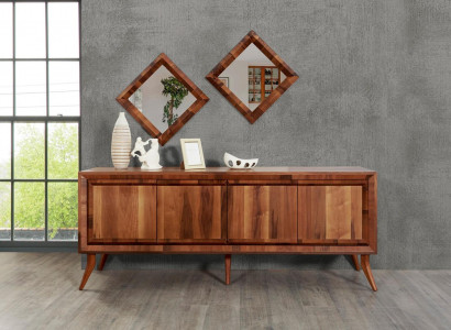 Sideboard Cabinet Dresser Sideboards Cupboard Cabinets Brown Luxury XXL 200cm New