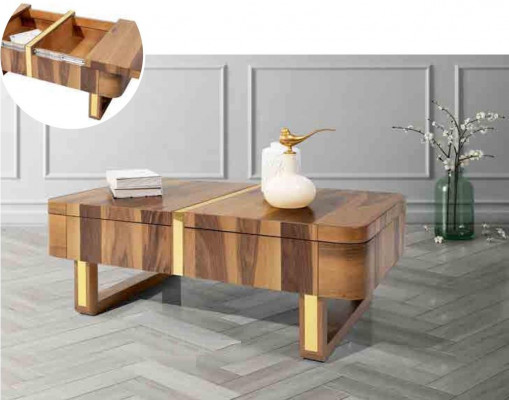 Living room wooden tables side luxury style table coffee table side table