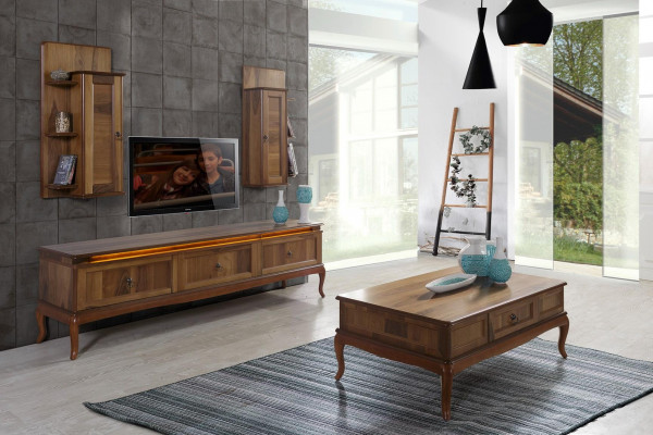 Living room wooden tables side Italian style table coffee table side table wood