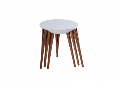 Side Tables Plant Stands Wooden Tables Set Table Coffee Table Side Table 3-piece.