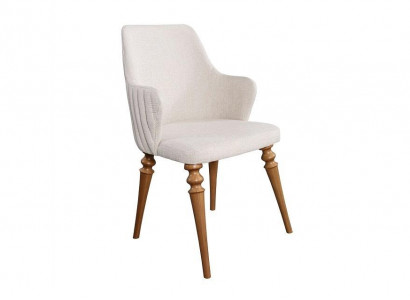 Chair Chairs Luxury Design Armchair Wood Upholstery New Modern Dining Room Furniture Wood