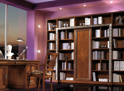 Office desk table office armchair cabinet set office furniture cabinets Italy solid