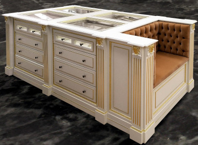 Island Walk-In Closet Dresser Dressing Room Dressers Stool Clothes