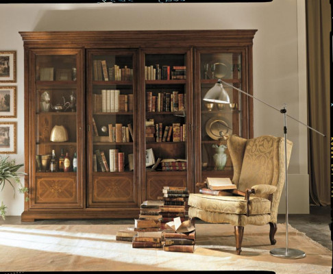 Office shelf cupboard drawers office cabinet glass doors furniture design solid wood
