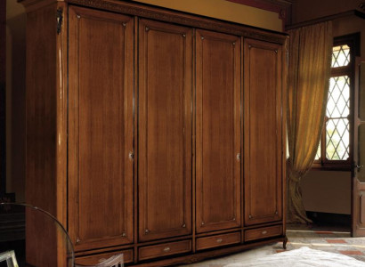 Wardrobe Vaccari cav giovanni solid wood bedroom wardrobe cabinets new