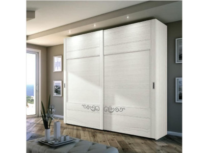 Cabinet Wardrobe Shelf Storage Wardrobe Modern Mirror Wood Design